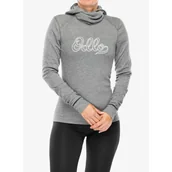 Pozostała odzież narciarska - Bluza termoaktywna damska Odlo Active Warm Originals BL Top Facemask LS - miniaturka - grafika 1