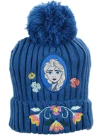 Czapki damskie - Disney Frozen Czapka "Kraina Lodu" w kolorze niebieskim - miniaturka - grafika 1