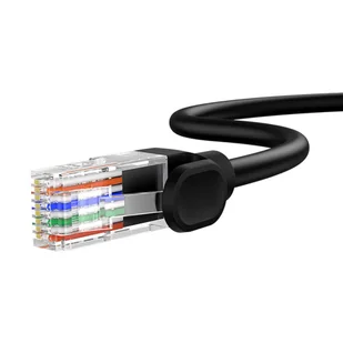 Kabel sieciowy Baseus Ethernet CAT5, 5m (czarny) - Kable miedziane - miniaturka - grafika 5