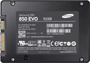 Samsung Dysk SSD Samsung 850 EVO 500GB SATA 2,5'' MZ-75E500 540/520MB/s - Elektronika OUTLET - miniaturka - grafika 1