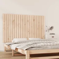 Inne meble do sypialni - Wezgłowie łóżka, 147x3x90 cm, lite drewno sosnowe Lumarko! - miniaturka - grafika 1