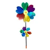 Zabawki i gry sportowe - Wiatraczek na patyku 21 cm Holograf SWEDE U813 - miniaturka - grafika 1