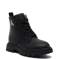 Buty dla dziewczynek - CALVIN KLEIN JEANS Botki - miniaturka - grafika 1