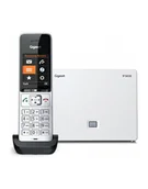 Telefony stacjonarne - Gigaset COMFORT 500A IP BASE srebrno-czarny - miniaturka - grafika 1