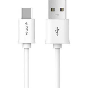 Devia Kabel DEVIA USB Typ C biały - Kable USB - miniaturka - grafika 2