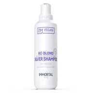 Szampony do włosów - IMMORTAL Szampon do włosów blond RE-BOND SILVER - 250ml - miniaturka - grafika 1