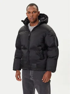 Alpha Industries Kurtka zimowa 148130 Czarny Regular Fit - Kurtki męskie - miniaturka - grafika 1