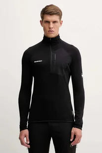 Mammut bluza sportowa Aenergy Light męska kolor czarny wzorzysta 1014-05521 - Bluzy męskie - miniaturka - grafika 1