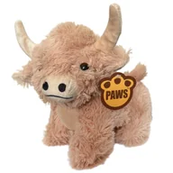 Maskotki i pluszaki - Maskotka Krowa Szkocka 21x22 cm Beżowa - miniaturka - grafika 1