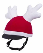 Akcesoria jeździeckie - Czapka świąteczna na kask RENIFER - QHP - miniaturka - grafika 1