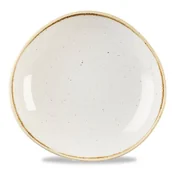 Miski i półmiski - Churchill MISKA O ORGANICZNYM KSZTAŁCIE STONECAST BARLEY WHITE 25,3 cm - miniaturka - grafika 1