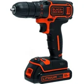 Wiertarko-wkrętarki akumulatorowe - Black&Decker BDC718AS2F 1,5Ah udarowa - miniaturka - grafika 1