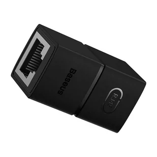 Złączka sieciowa Baseus, 2 sztuki, AirJoy series (czarny) - Adaptery i przejściówki - miniaturka - grafika 4