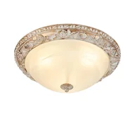 Lampy sufitowe - Brilagi - Lampa sufitowa ARIADNA 3xE27/60W/230V złota/kremowa/patyna - miniaturka - grafika 1