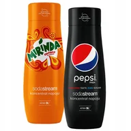 Syropy i koncentraty owocowe - Syropy saturatora Sodastream Pepsi Max Mirinda x 2 - miniaturka - grafika 1