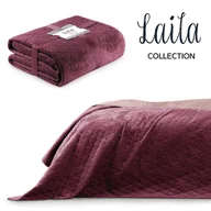Narzuty - AmeliaHome Amelia Home Narzuta Velvetowa Laila 220x240 /AH/LA/BER+MAU/2224 - miniaturka - grafika 1
