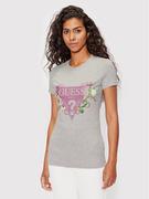 Koszulki i topy damskie - Guess T-Shirt W2YI29 J1311 Szary Slim Fit - miniaturka - grafika 1