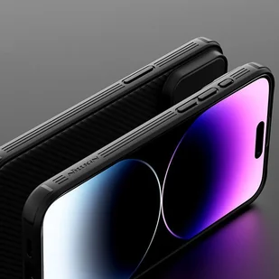 Etui Nillkin CamShield Pro Magnetic Case Apple iPhone 15 Plus / 14 Plus czarne - Szkła hartowane na telefon - miniaturka - grafika 13