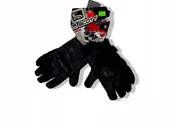 Rękawiczki rowerowe - RĘKAWICZKI ROWEROWE SCOTT ROZMIAR L ZIMOWE CIEPŁE SKÓRZANE CZARNE - miniaturka - grafika 1