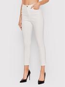 Spodnie damskie - TWINSET Jeansy 221TP2620 Biały Skinny Fit - miniaturka - grafika 1