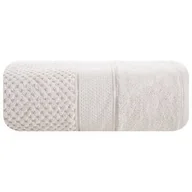 Ręczniki - Lumarko Lumarko Ręcznik JESSI 50x90cm beżowy /EF2979 Mondex - miniaturka - grafika 1