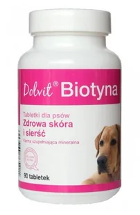 Dolvit Biotyna 2x90tab. - Suplementy i witaminy dla psów - miniaturka - grafika 4
