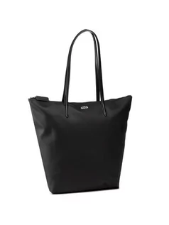 Torebki damskie - Lacoste Torebka Vertical Shopping Bag NF1890PO Czarny - grafika 1