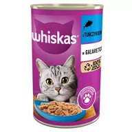 Mokra karma dla kotów - Whiskas ADULT PUSZKA Z TUŃCZYK 400G - miniaturka - grafika 1