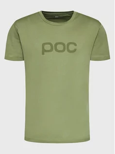 Koszulki i topy damskie - POC T-Shirt 61602 Zielony Regular Fit - grafika 1