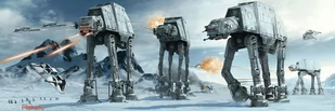 Close, Plakat, CLOSE, Star Wars Gwiezdne Wojny - Bitwa Hoth, 158x53 cm - Plakaty - miniaturka - grafika 1