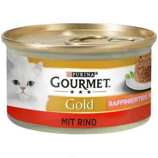 Purina Gourmet Gold Ragout, 12 x 85g - Wołowina - Mokra karma dla kotów - miniaturka - grafika 2