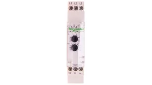 Schneider Electric straty rm17tu00 firmy Phase sekwencji, wielofunkcyjna przekaźnik kontroli 17.5 MM szerokość, 5 A prądu, 208 480 V AC - Pozostałe oświetlenie - miniaturka - grafika 1