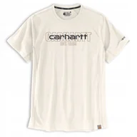 Koszulki męskie - Koszulka Carhartt Force Midweight Logo Graphic - miniaturka - grafika 1