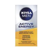 Kosmetyki do pielęgnacji twarzy męskie - Nivea MEN ACTIVE ENERGY KREM NAWILŻAJĄCY Z KOFEINĄ DLA MĘŻCZYZN 50ML - miniaturka - grafika 1