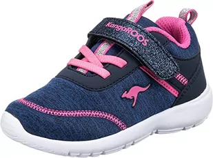KangaROOS Sneakersy Ky-Vhummy Ev 02078 000 4294 Granatowy - Buty dla dziewczynek - miniaturka - grafika 1