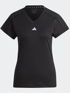 Koszulki sportowe damskie - adidas Koszulka sportowa w kolorze czarnym - miniaturka - grafika 1
