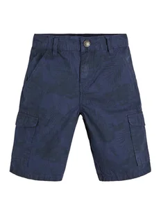 Guess Szorty materiałowe L3GD12 WFCB0 Niebieski Regular Fit - Spodenki damskie - miniaturka - grafika 1