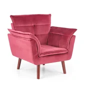 Fotele - Fotel Wypoczynkowy Rezzo Bordowy Halmar - miniaturka - grafika 1