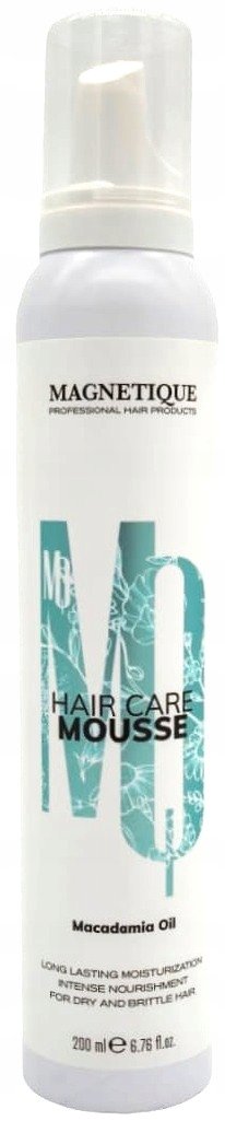Magnetique Odżywka do włosów w piance z olejem makadamia 200 ml