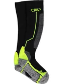 Skarpetki damskie - CMP Skarpety narciarskie w kolorze czarno-zielonym - miniaturka - grafika 1