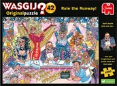 Puzzle - Puzzle Wasgij Original42 Rule The Runway Konkurs Mody Drag Queen 1000 el. - miniaturka - grafika 1