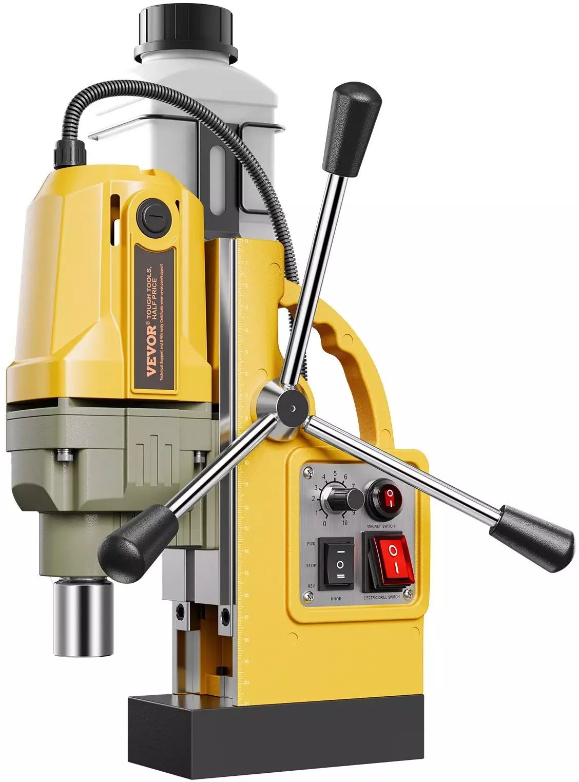Nutool Wiertarka magnetyczna 1200W regulacja obrotów do metalu
