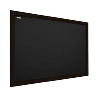 Tablice i flipcharty - Tablica kredowa czarna 70x50 cm rama CZARNA drewniana lakierowana - miniaturka - grafika 1