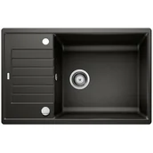 Zlewozmywaki - Blanco Zlew ZIA XL 6S Compact Czarny odwracalny korek auto 526018 - miniaturka - grafika 1