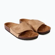 Klapki i japonki męskie - Klapki męskie Rip Curl Fresh Water Open Toe tan - miniaturka - grafika 1