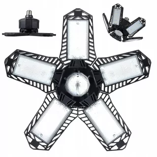LAMPA WARSZTATOWA SUFITOWA SKŁADANA LED MOCNA E27 - Oświetlenie warsztatowe - miniaturka - grafika 1