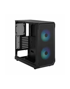 Fractal Design Focus 2 RGB Black TG Clear Tint, tower case (Kolor: CZARNY, tempered glass) - Obudowy komputerowe - miniaturka - grafika 1
