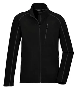 killtec Męska kurtka polarowa ze stójką KOW 84 MN FLC JCKT, czarna, 3XL, 41826-000 - Kurtki męskie - miniaturka - grafika 1