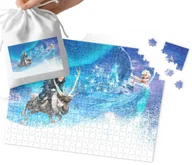 Puzzle - PUZZLE TRADYCYJNE - KRAINA LODU WZORY Z BAJEK DLA DZIECI 110EL + WORECZEK - miniaturka - grafika 1