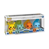 Pozostałe książki - Funko POP Games: Pokémon - Starters 4-Pack (EMEA) - miniaturka - grafika 1